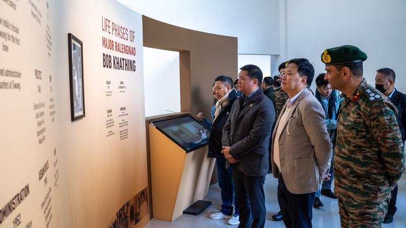 Arunachal Pradesh Chief Minister Pema Khandu at Museum of Valour in Tawang