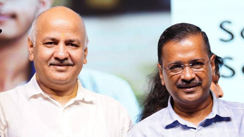 Arvind Kejriwal and Manish Sisodia