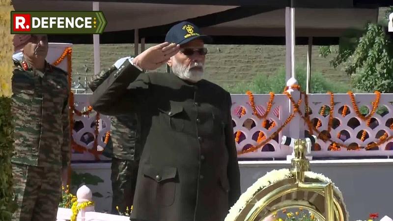 As India celebrates 25th Kargil Vijay Diwas, PM Modi visits Kargil War Memorial Today to honour the war heroes 