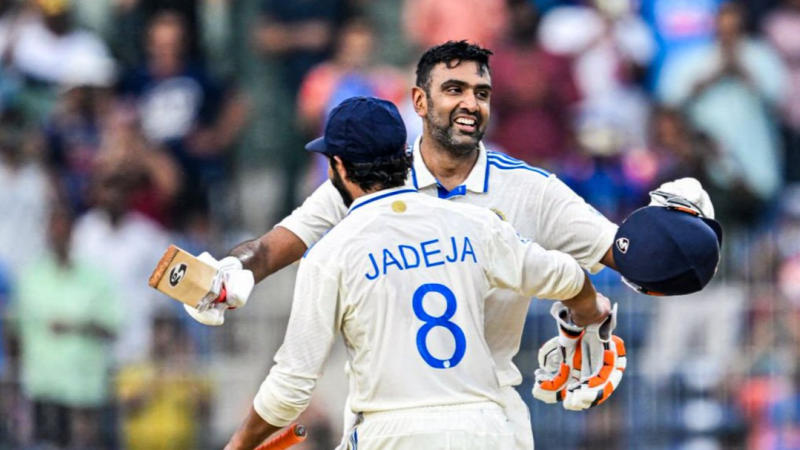 Ashwin Hails Jadeja