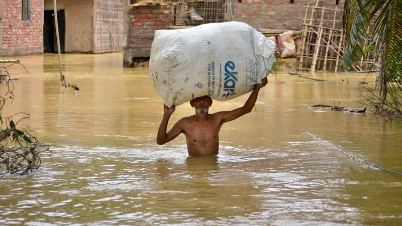 Assam Flood Situation Improves, Nearly 1.30 Lakh Still Affected