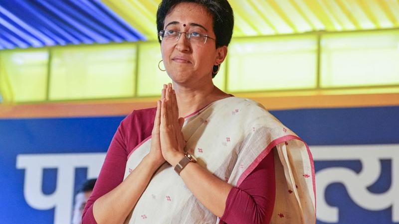 Atishi Very Emotional Moment As Kejriwal Is No Longer The CM: Atishi In Her First Address As Delhi CM