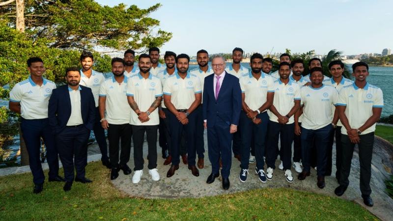 Australian PM meets Team India