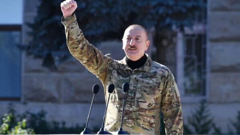 Azerbaijan's President Ilham Aliyev