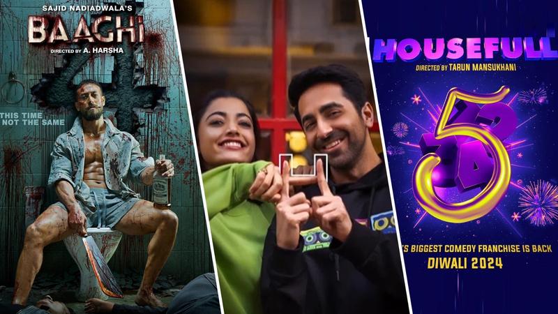 Baaghi 4, Thama and Housefull 5 are some of Bollywood's most anticipated movies of 2025