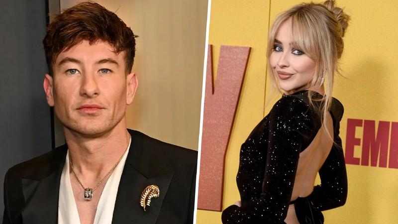 Barry Keoghan (L), Sabrina Carpenter (R)