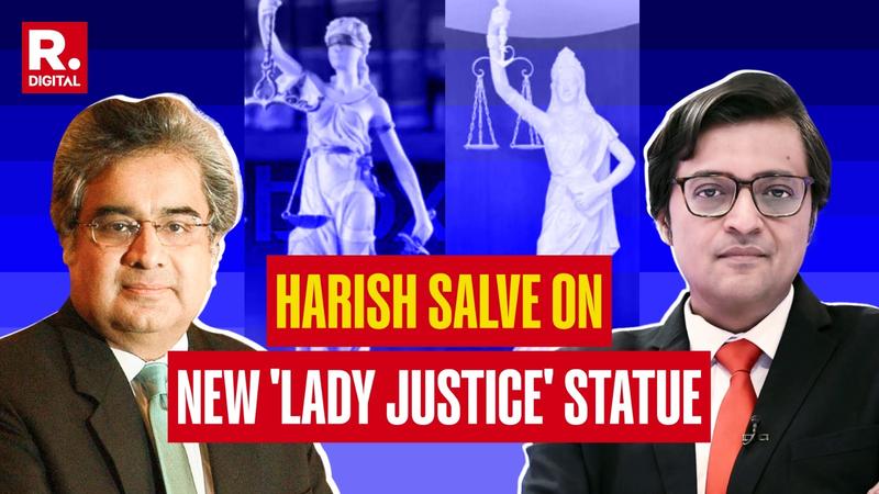 "Before changing paradigms we grew up with, public debate is needed," Harish Salve on Justice Chandrachud's decision to commission the new Lady Justice statue.