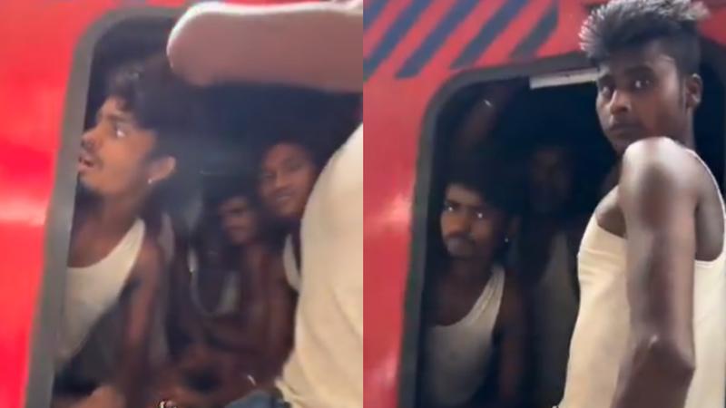 Crowded Train Washroom video goes viral