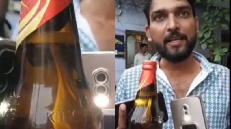 Spoon found in beer bottle goes viral