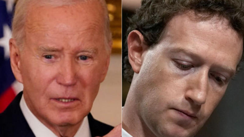 Biden Slams Zuckerberg, Meta for Ending Fact-Checking in US