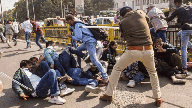 Bihar Patna BPSC Exam Protest