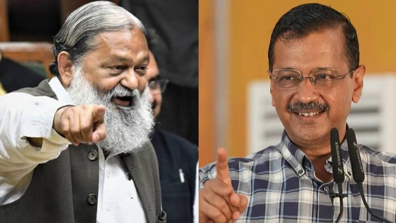 BJP Leader Anil Vij responds to Arvind Kejriwal