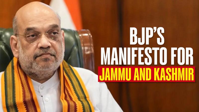 BJP manifesto for Jammu-Kashmir elections 