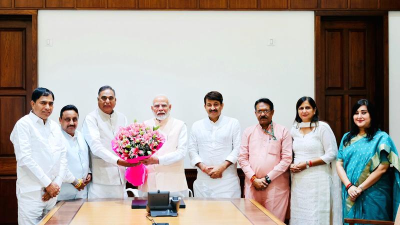 BJP MPs met PM Modi