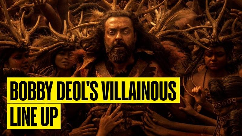 Bobby Deol's movie lineup as an antagonist