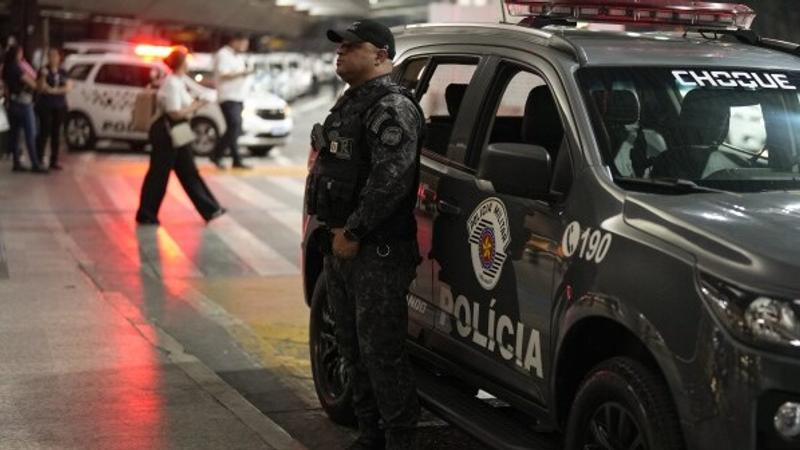 stir outside the Supreme Court in Brazil, a person blew himself up with a bomb