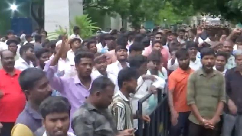 BSP Workers Protest after State Party President's Murder