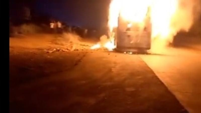 Bus Catches Fire in Kolhapur, One Passenger Dead