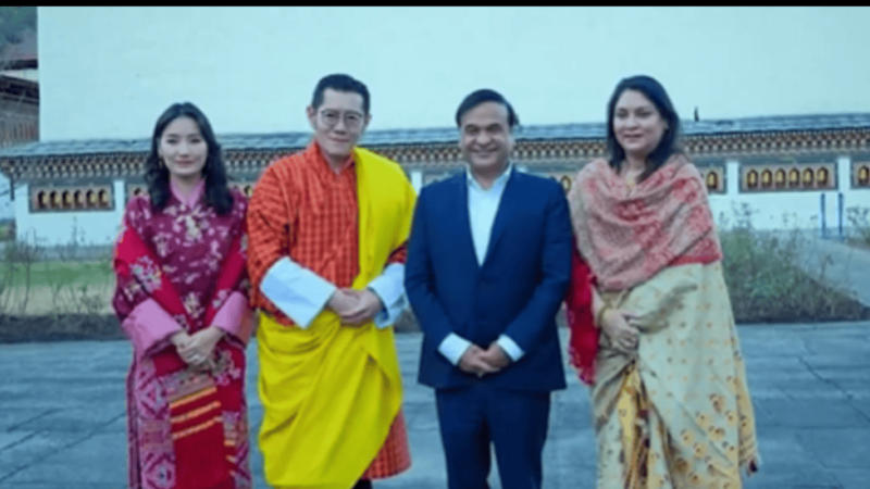 Himanta Concludes Bhutan Visit, Pledges to Strengthen Bilateral Ties