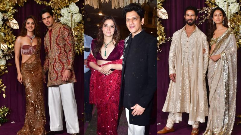 Celebrity couples at Manish Malhotra's Diwali bash