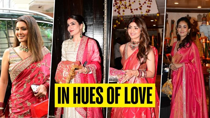 Celebs arrive for annual Karwa Chauth celebrations 