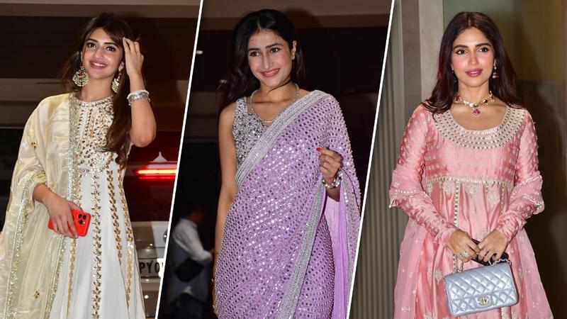 Celebs at Kartik Aaryan's house