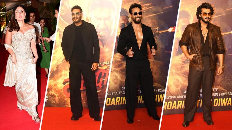 Celebs at Singham Again trailer launch