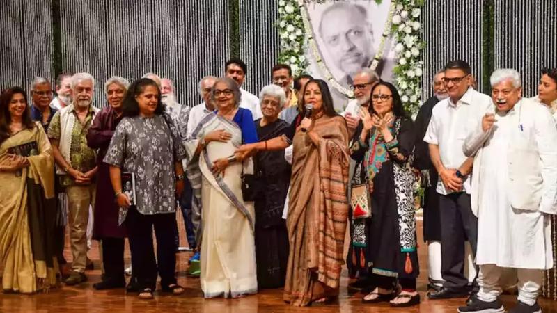 Celebs gather for Shyam Benegal memorial meet