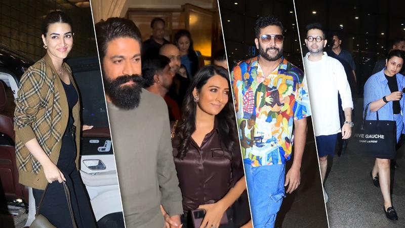 Celebs snapped in Mumbai amid heavy rainfall