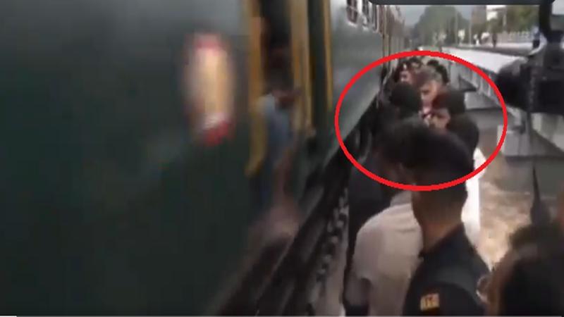 Chandrababu Naidu Narrowly Escapes Train Incident 