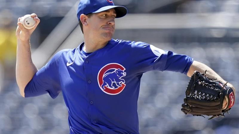 Chicago Cubs starting pitcher Kyle Hendricks 