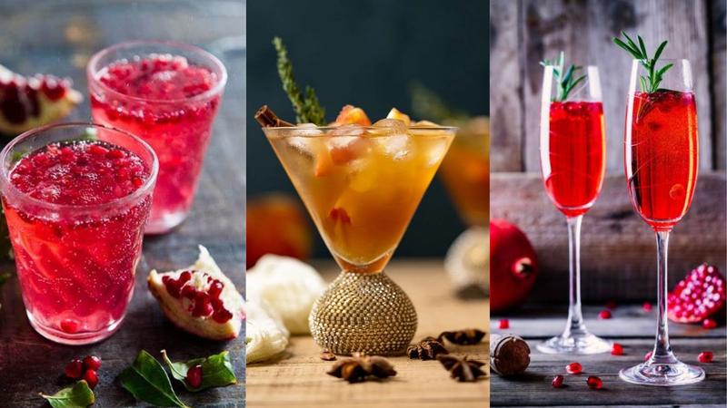 Christmas Cheers with these celebratory, festive drinks. 