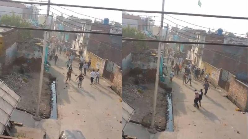 clashes erupted between two communities in bareilly