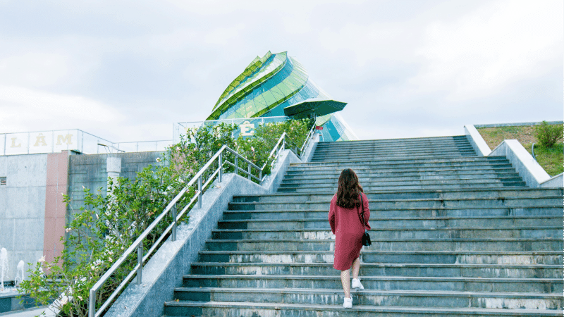 Climbing stairs