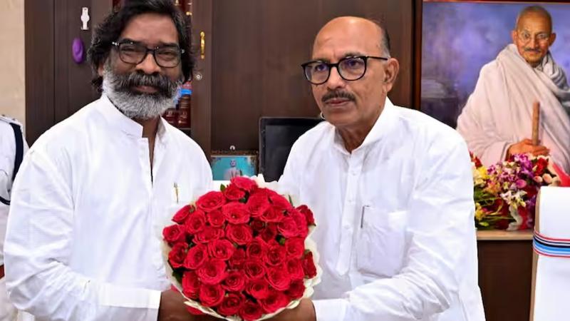 CM Hemant Soren and Rabindranath Mahato