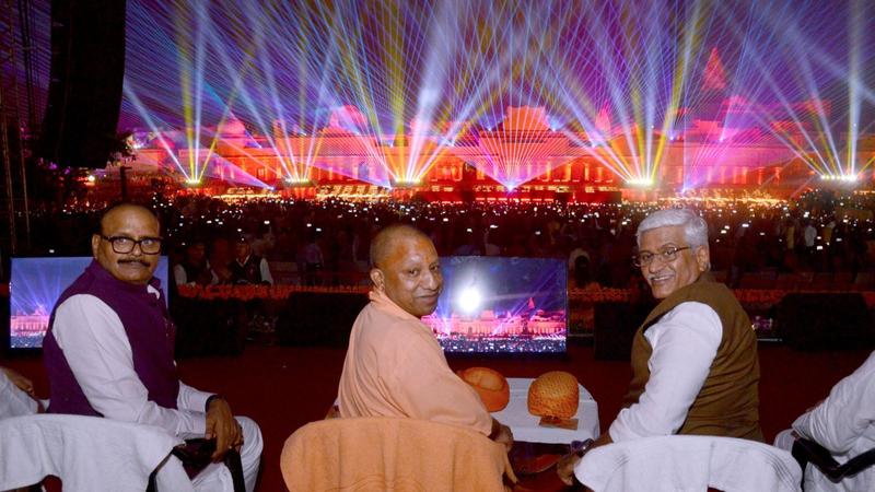 CM Yogi in Ayodhya