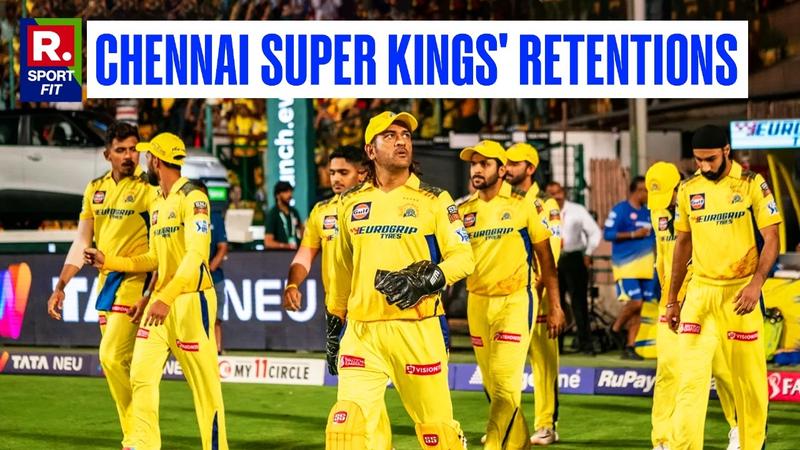 CSK retained players