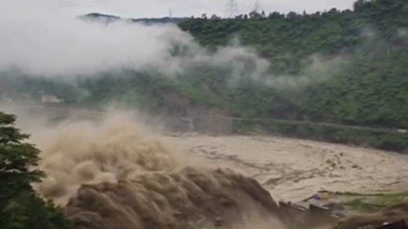 Dam burst in Himachal 