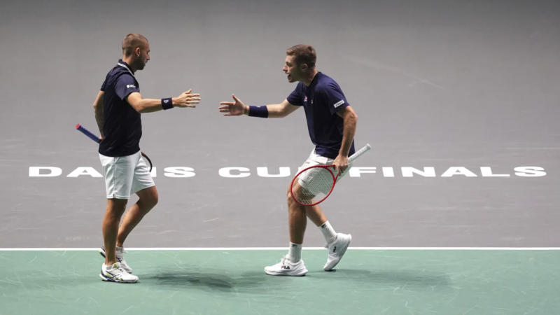 Dan Evans and Neal Skupski 