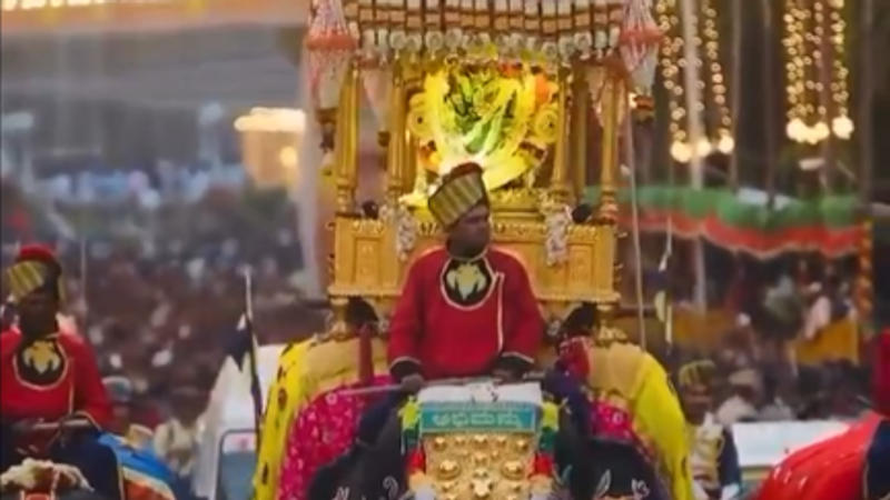 Dasara festival conclude with grand procession in Mysuru