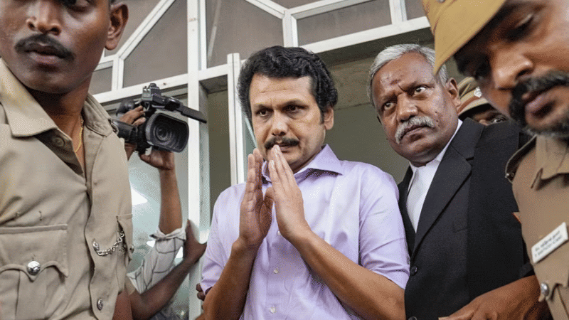 Former Tamil Nadu minister V Senthil Balaji's remand extended till September 13 