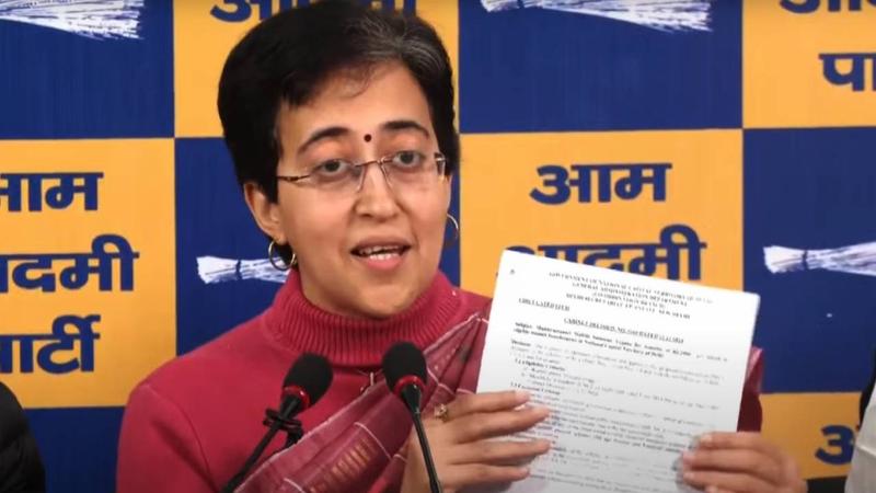 Delhi CM Atishi