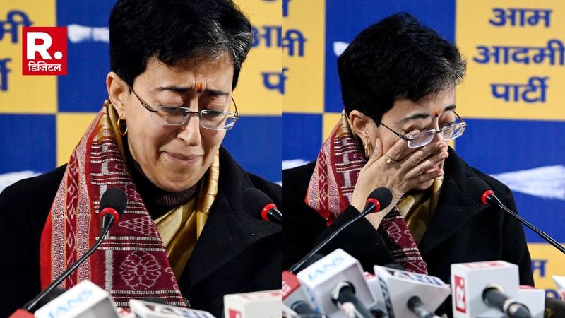 Delhi CM Atishi cried