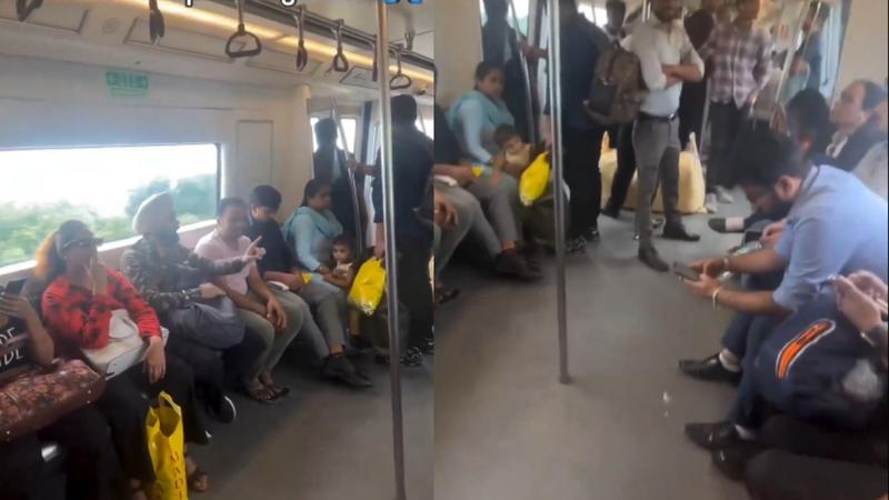 Delhi metro viral video