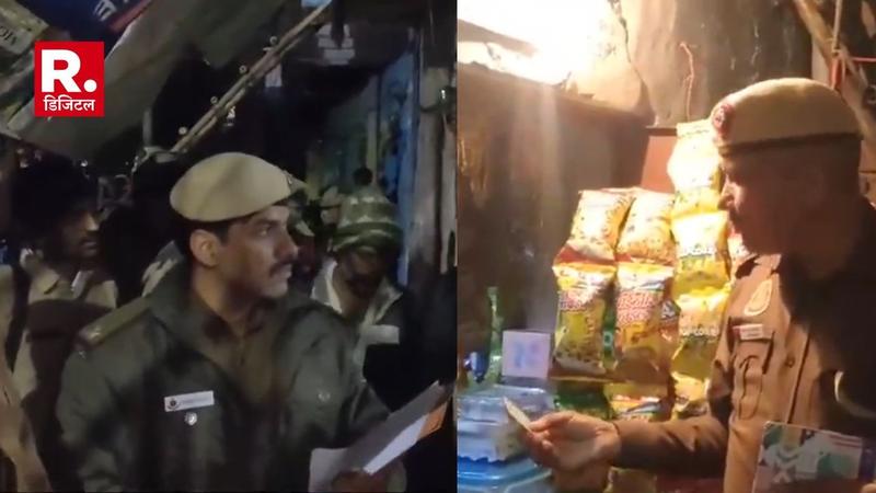 Delhi Police action against illegal Bangladeshi immigrants at midnight search operation launched