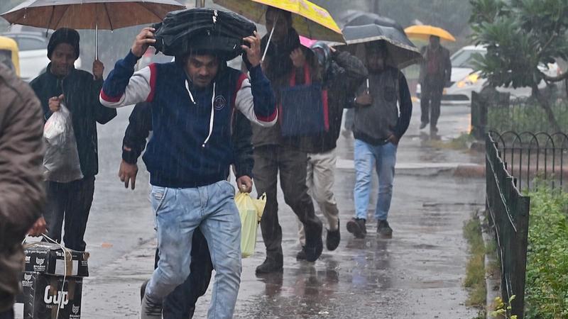 Delhi rains 