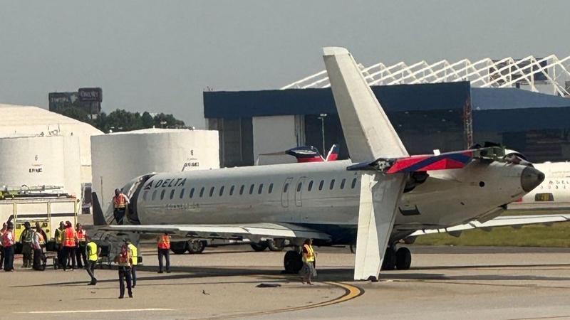 2 Delta Airlines Planes Collide At Hartsfield-Jackson Atlanta Airport ...