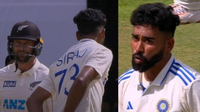 Devon Conway and Mohammed Siraj