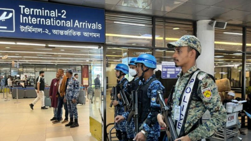 Dhaka Airport in Bangladesh on High Alert