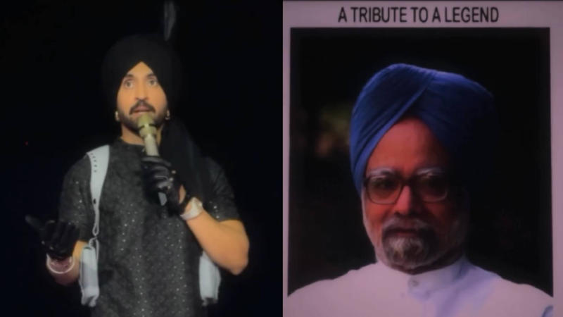 Diljit Dosanjh Honors Dr Manmohan Singh 